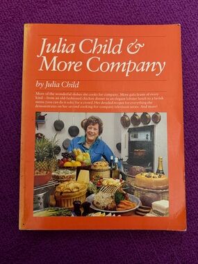 Julia Child & More Company First Edition Paperback 1979 Very Good Condition